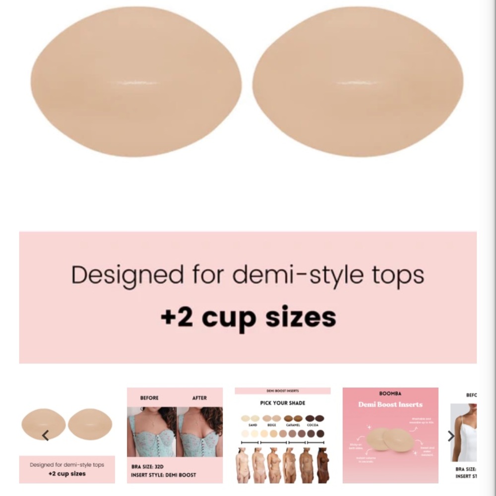 Boomba Demi boost inserts